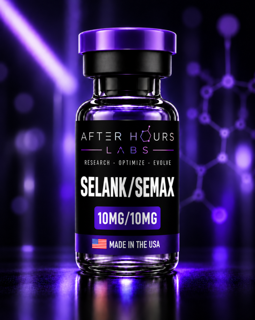 Selank / Semax vial — After Hours Labs research product