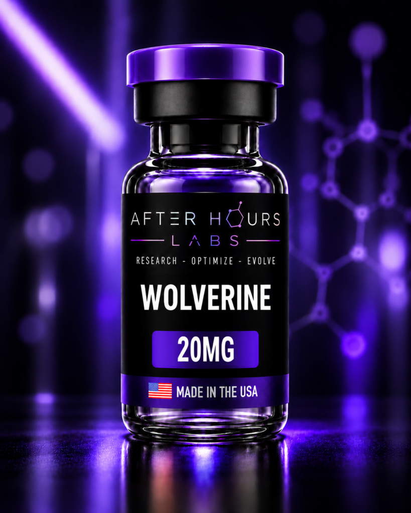 Wolverine vial — After Hours Labs research product
