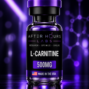 L-CARNITINE 500MG vial — After Hours Labs research product