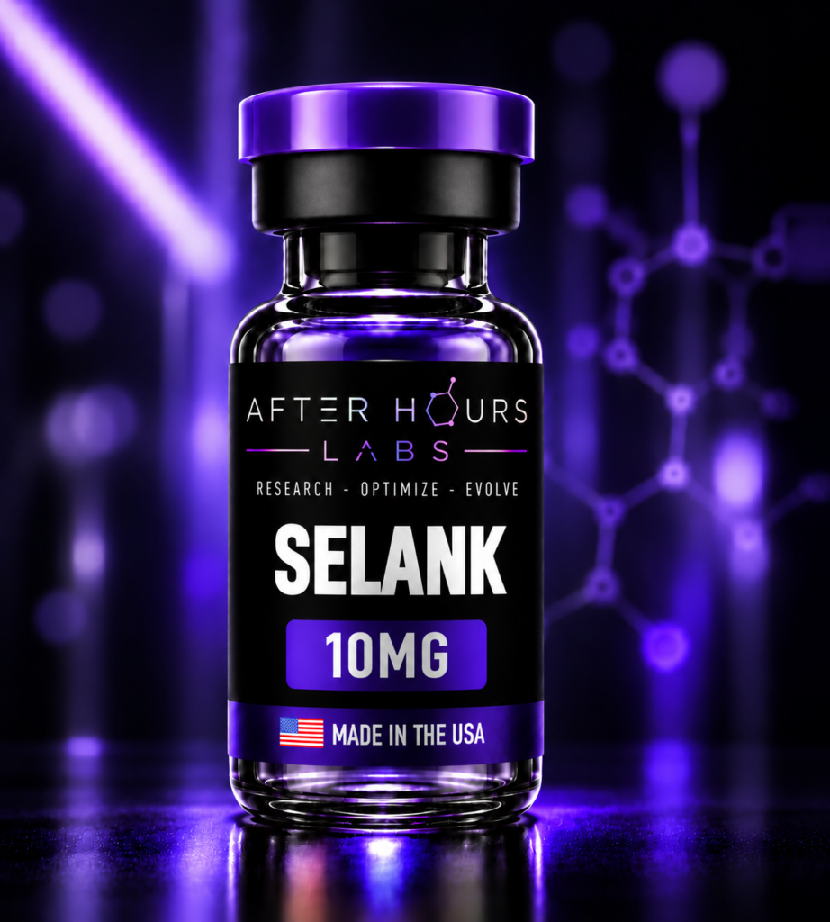 SELANK 10mg vial — After Hours Labs research product